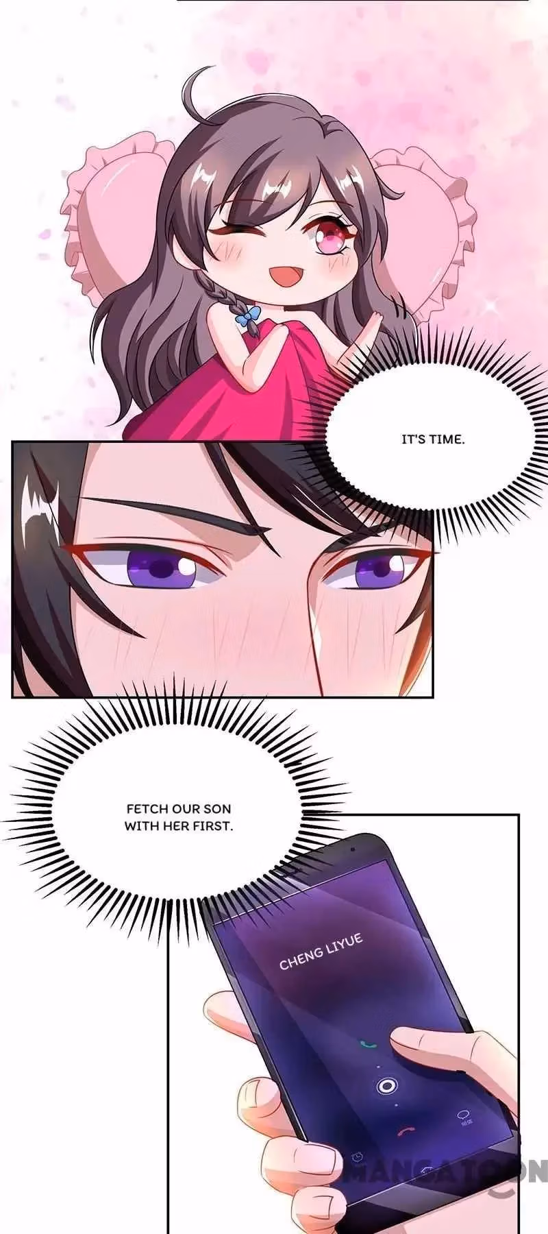 Read My Badass CEO Daddy chapter 84 image 13 on Lezhin