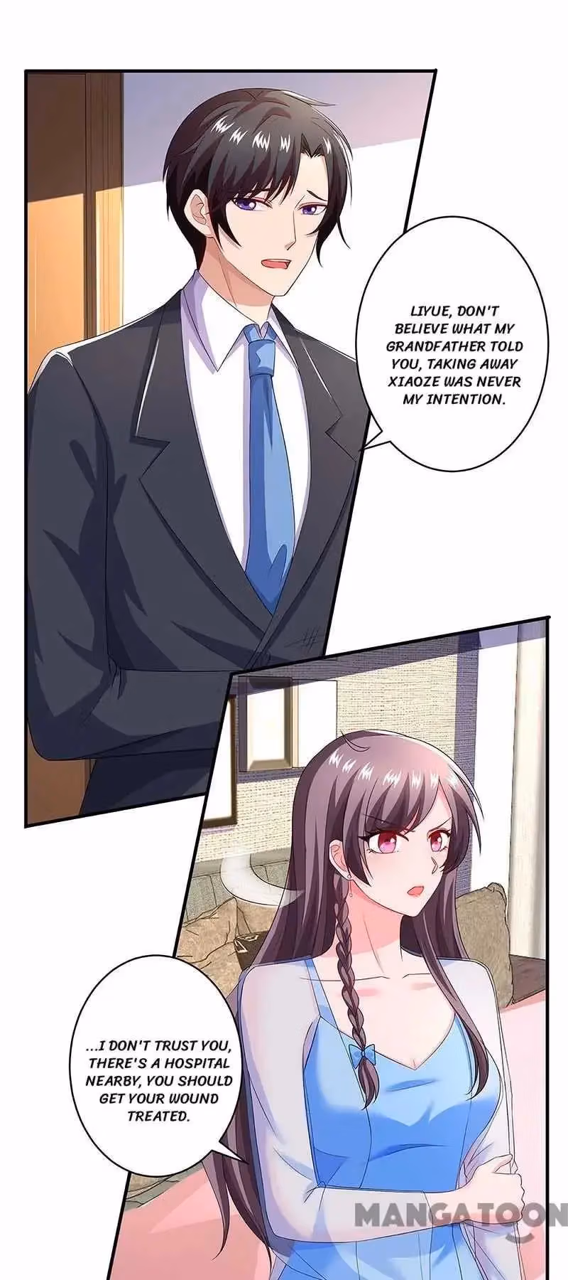 Read My Badass CEO Daddy chapter 86 image 18 on Lezhin