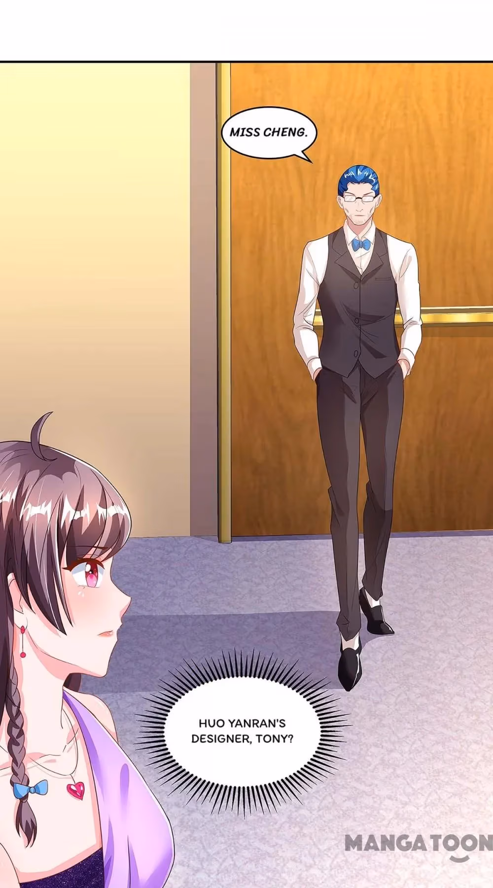 Read My Badass CEO Daddy chapter 92 image 0 on Lezhin