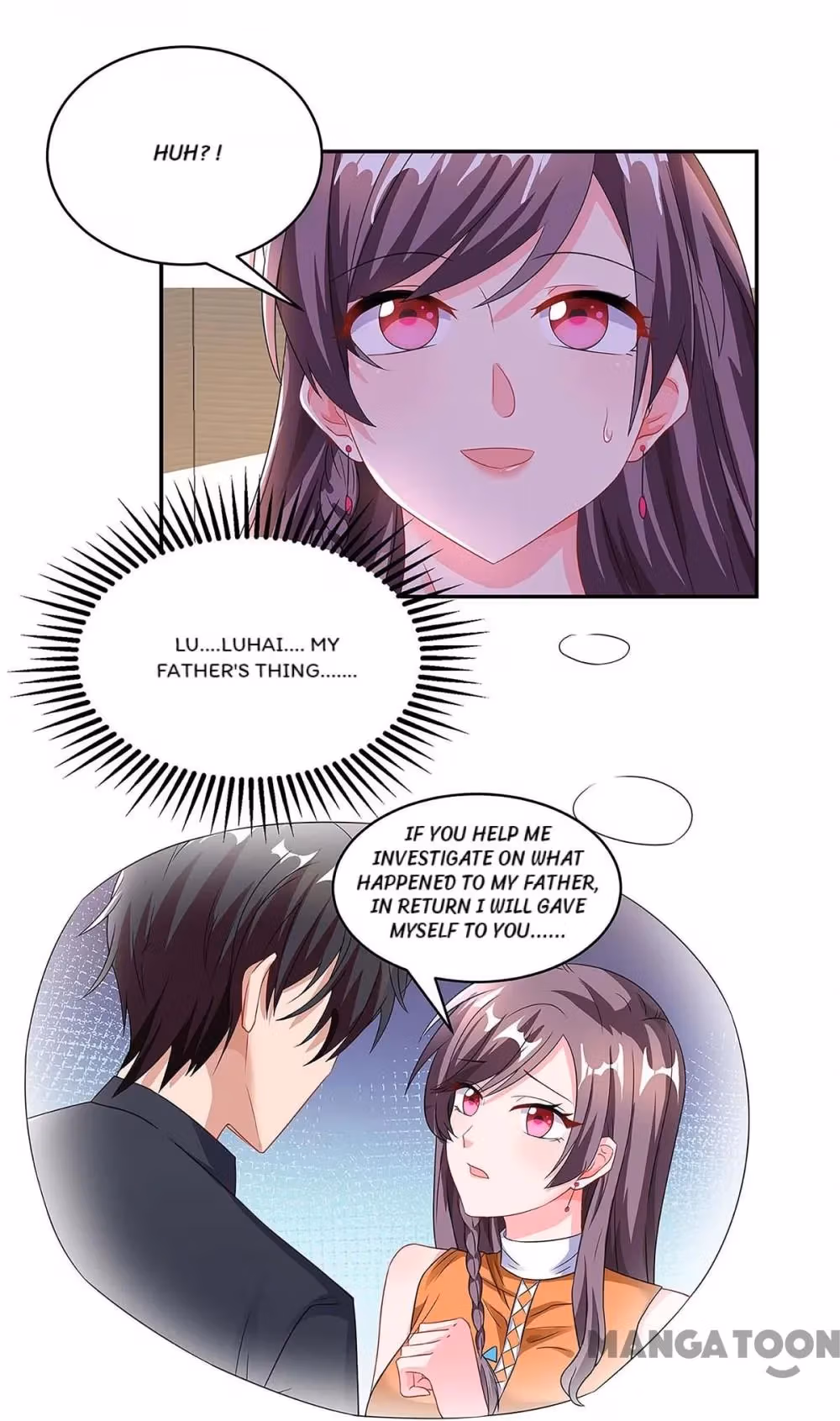 Read My Badass CEO Daddy chapter 93 image 14 on Lezhin