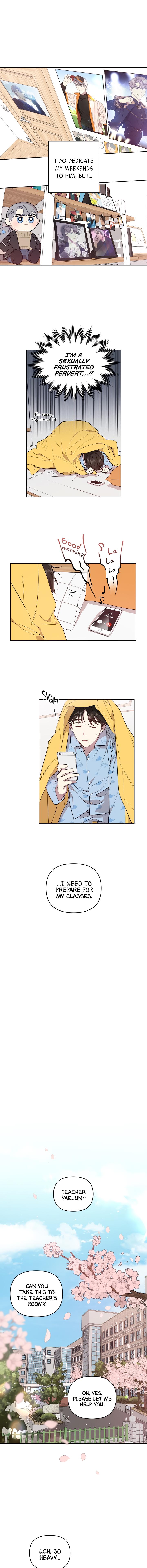 Read My Bias Appeared?! chapter 1 image 3 on Lezhin