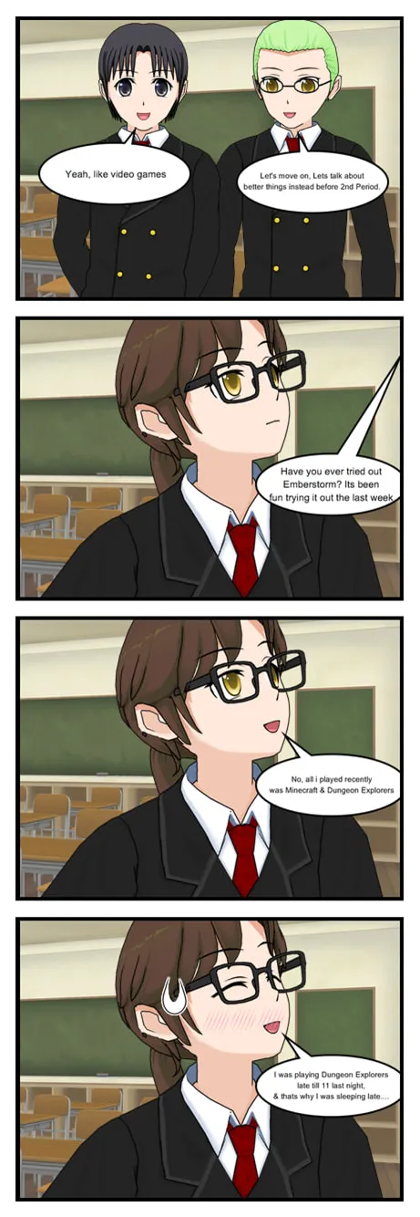 My Blossoming Summer (Colored) Chapter 4 page 8 - 