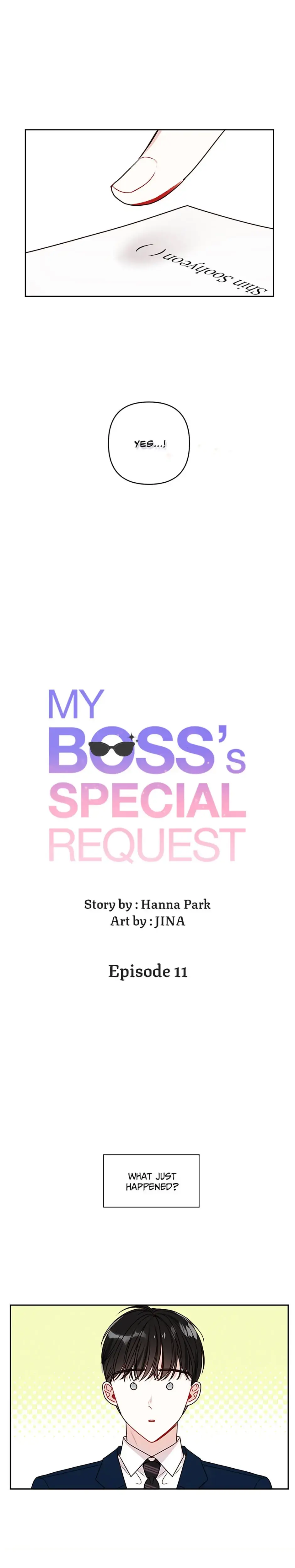 Read My Boss’s Special Request chapter 11 image 13 on Lezhin