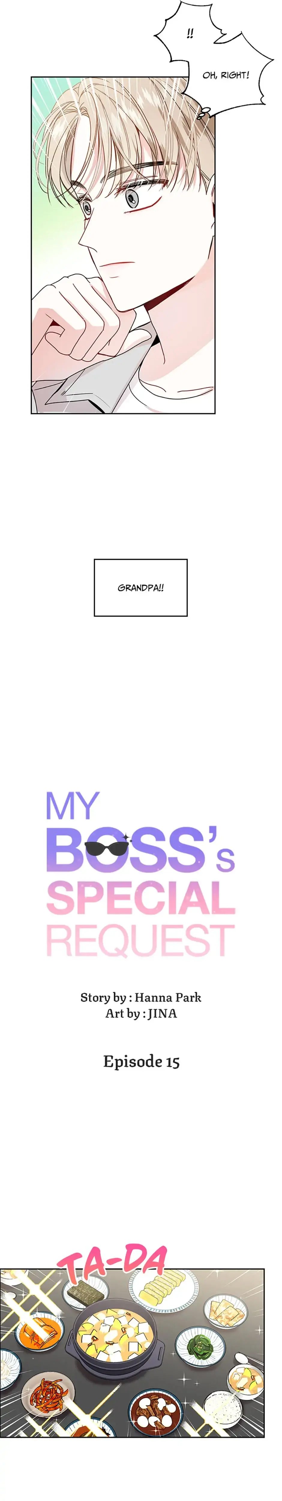 Read My Boss’s Special Request chapter 15 image 6 on Lezhin