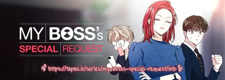 Read My Boss’s Special Request chapter 21 image 0 on Lezhin