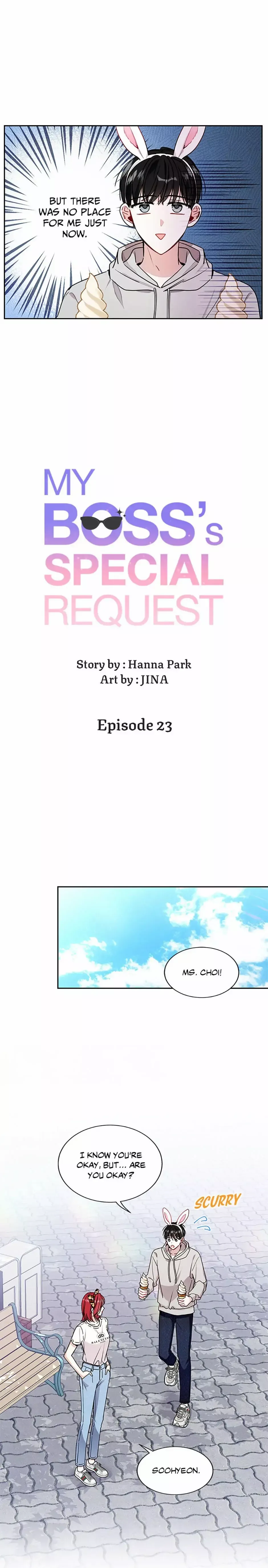 Read My Boss’s Special Request chapter 23 image 7 on Lezhin
