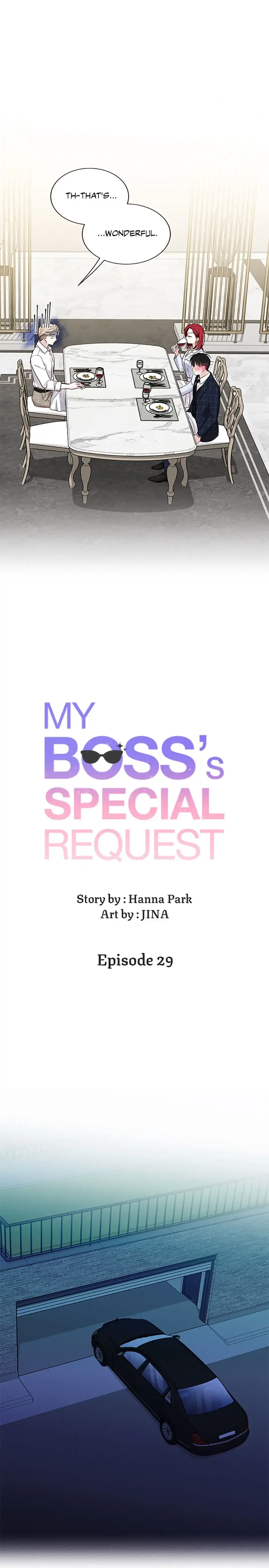 Read My Boss’s Special Request chapter 29 image 6 on Lezhin
