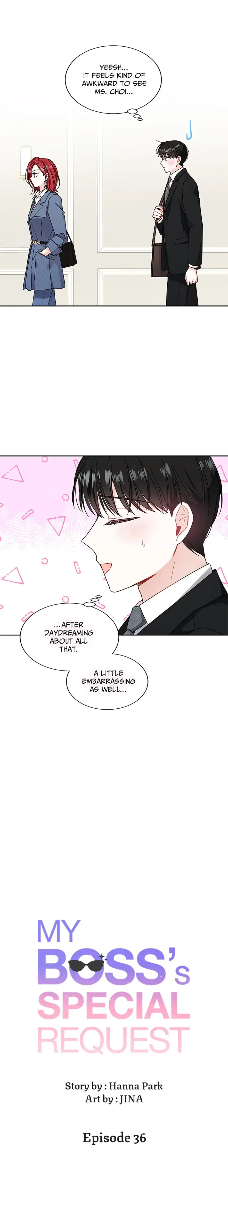 Read My Boss’s Special Request chapter 36 image 11 on Lezhin