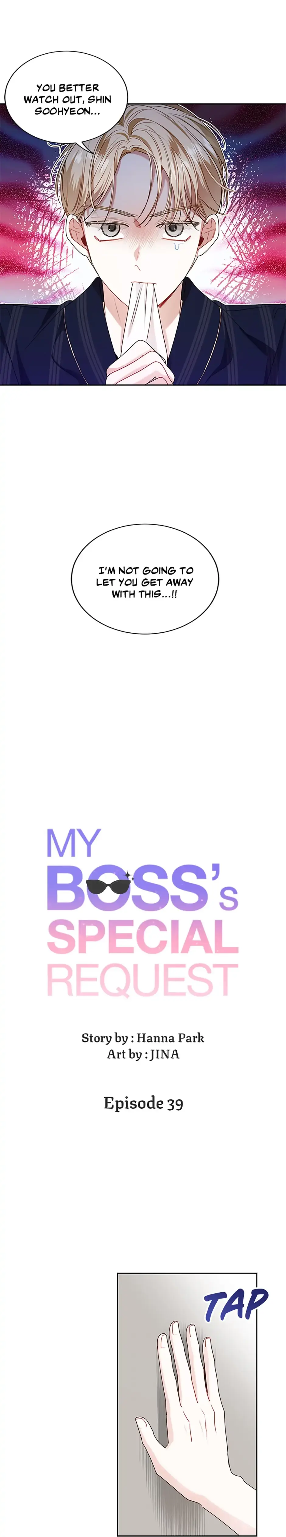 Read My Boss’s Special Request chapter 39 image 4 on Lezhin