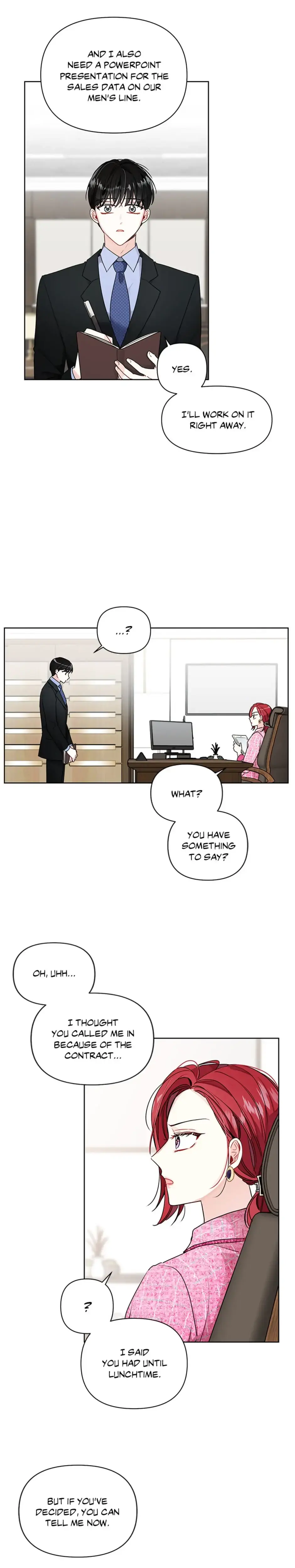 Read My Boss’s Special Request chapter 4 image 18 on Lezhin
