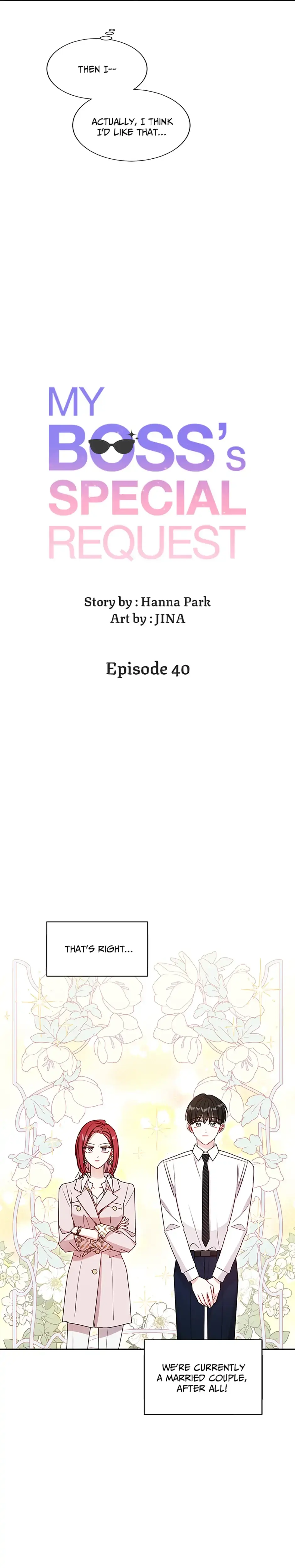 Read My Boss’s Special Request chapter 40 image 10 on Lezhin