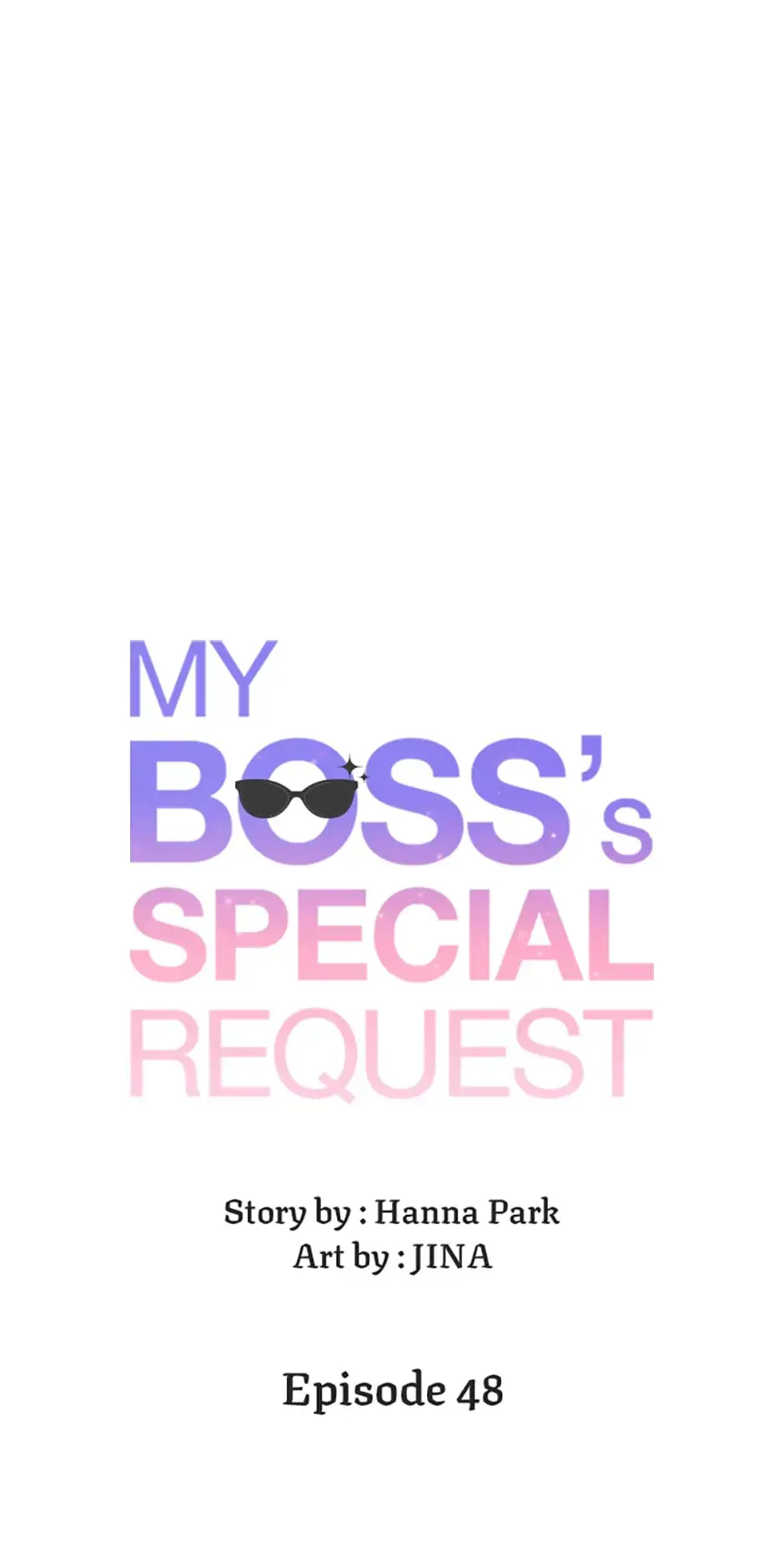 Read My Boss’s Special Request chapter 48 image 8 on Lezhin