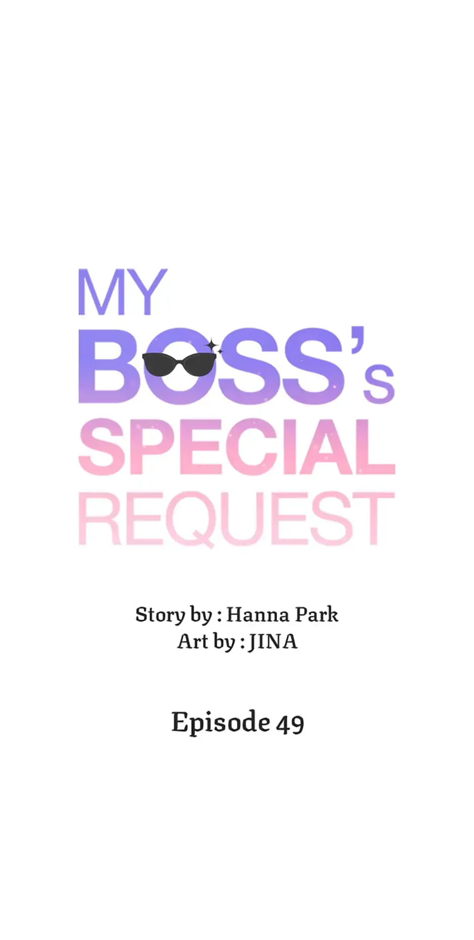 Read My Boss’s Special Request chapter 49 image 22 on Lezhin