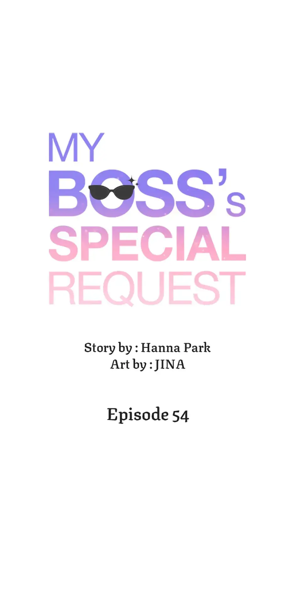 Read My Boss’s Special Request chapter 54 image 14 on Lezhin
