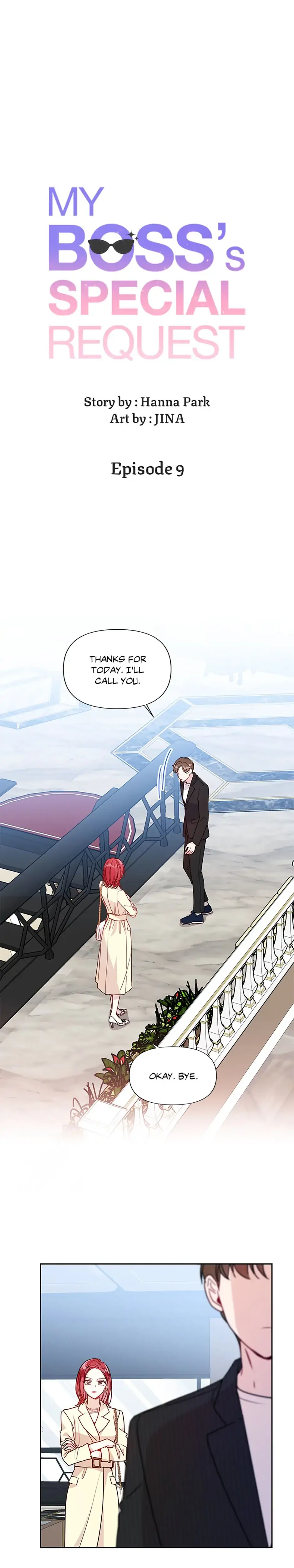 Read My Boss’s Special Request chapter 9 image 3 on Lezhin