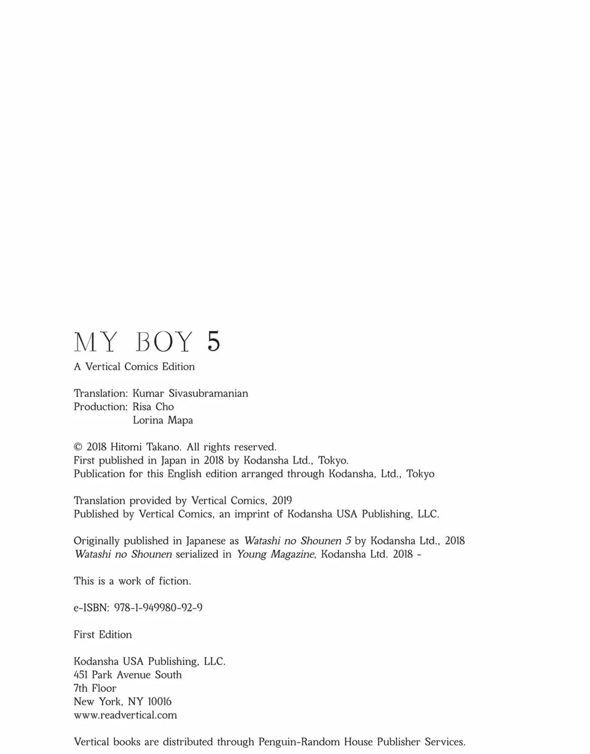 My Boy Chapter 23 page 63 - 