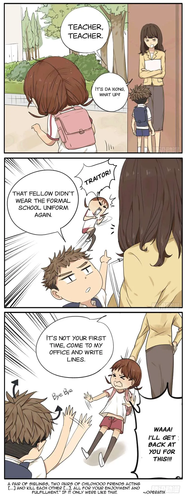 My Brother is A Big Idiot ! Chapter 18 page 3 - 