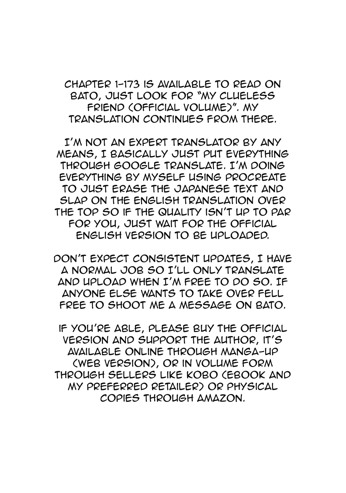Read My Clueless First Friend chapter 174 image 30 on Lezhin