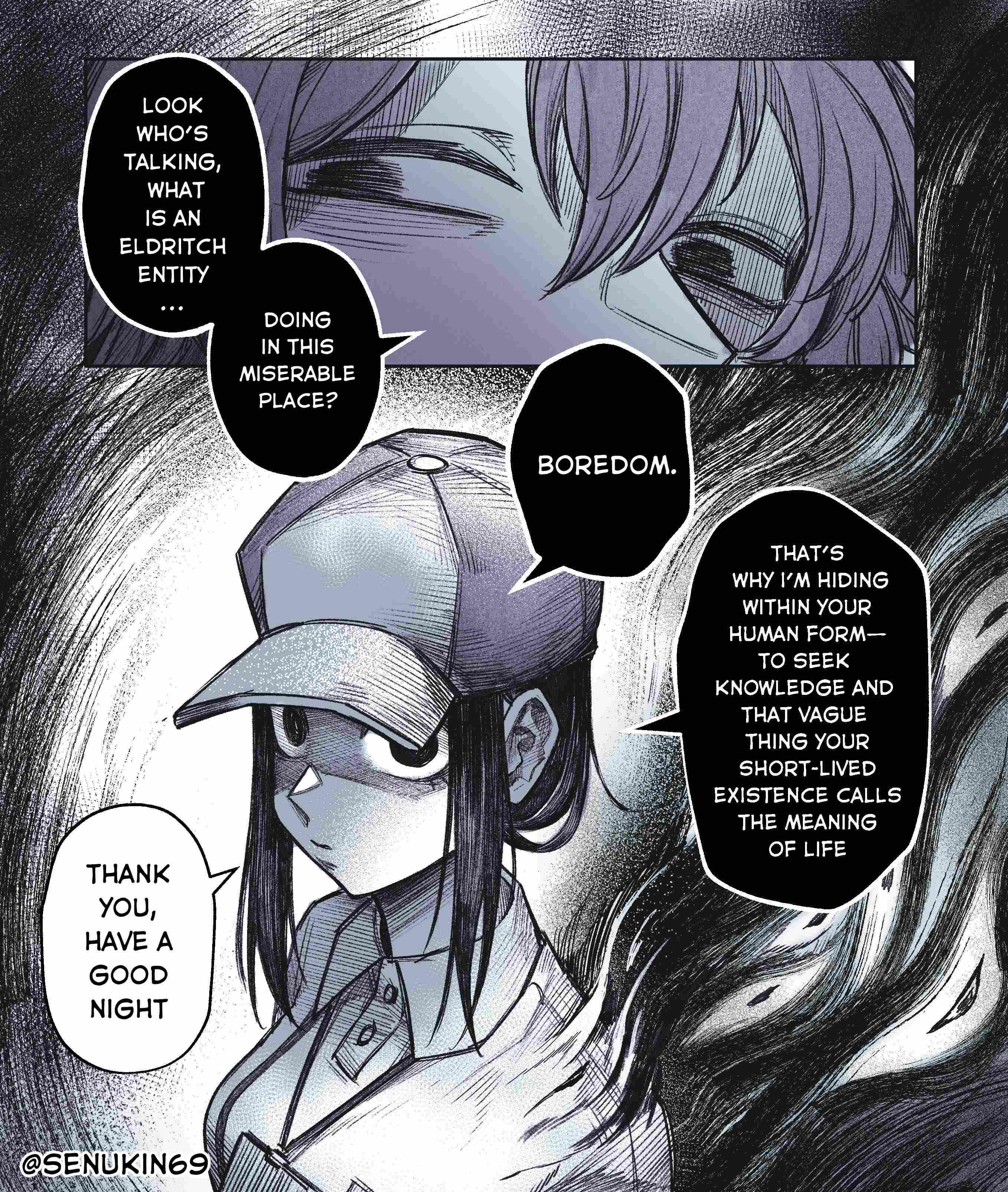 Read My Co-worker is an Eldritch X! chapter 1 image 4 on Lezhin