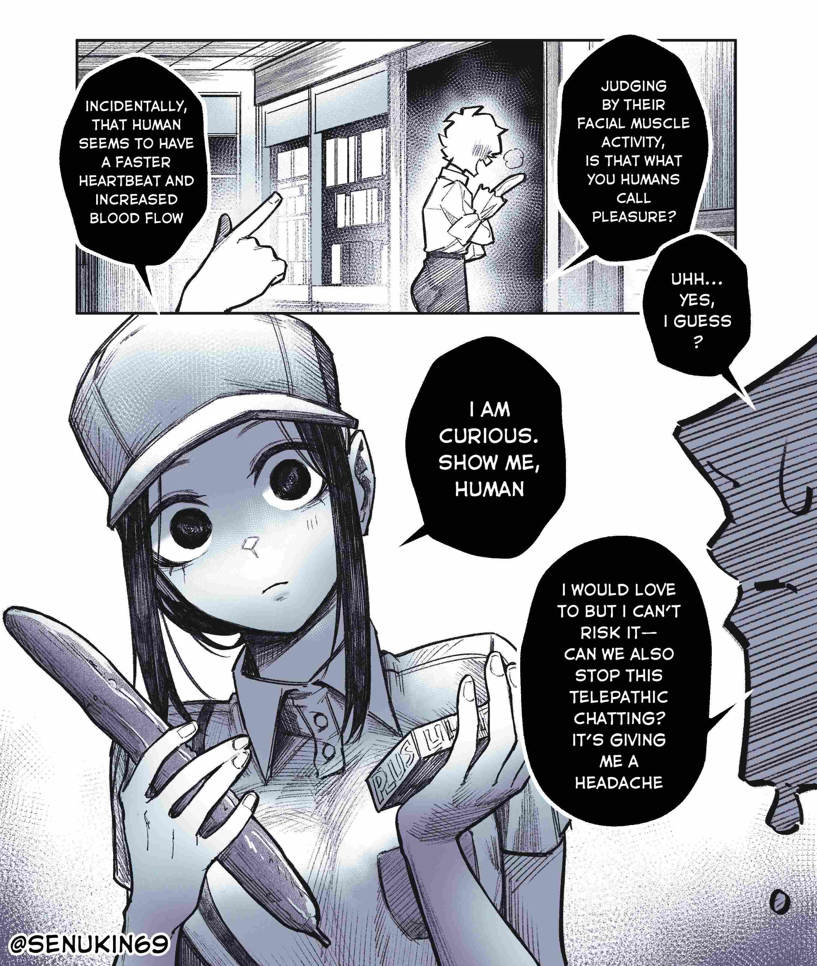 Read My Co-worker is an Eldritch X! chapter 1 image 5 on Lezhin