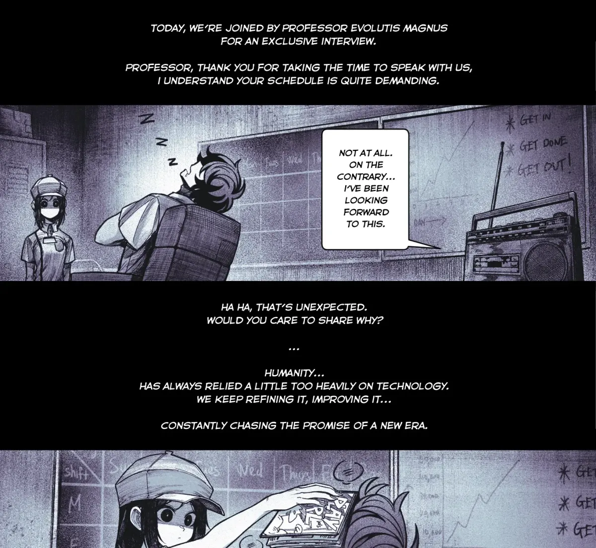 Read My Co-worker is an Eldritch X! chapter 10 image 24 on Lezhin