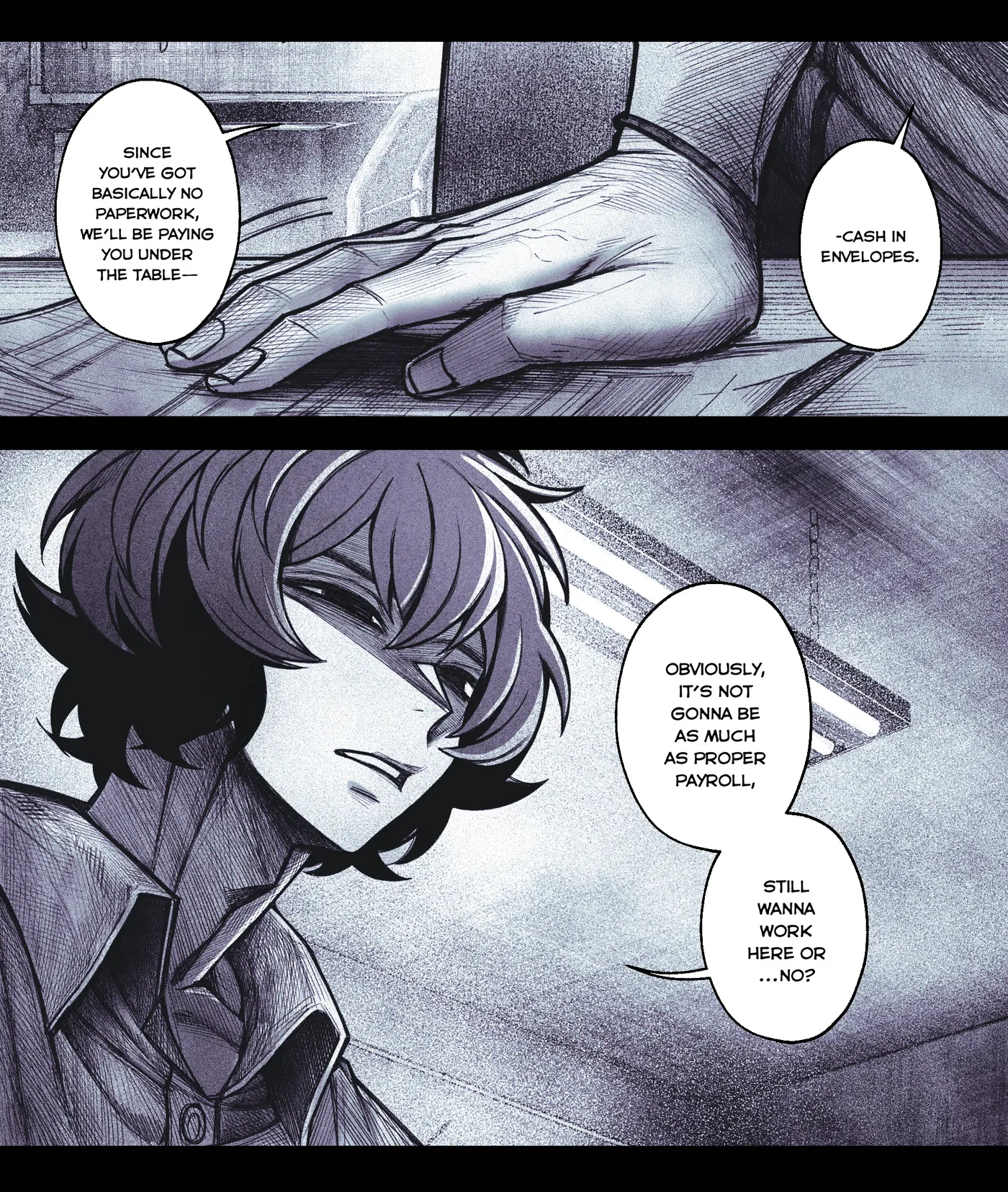 Read My Co-worker is an Eldritch X! chapter 11 image 2 on Lezhin