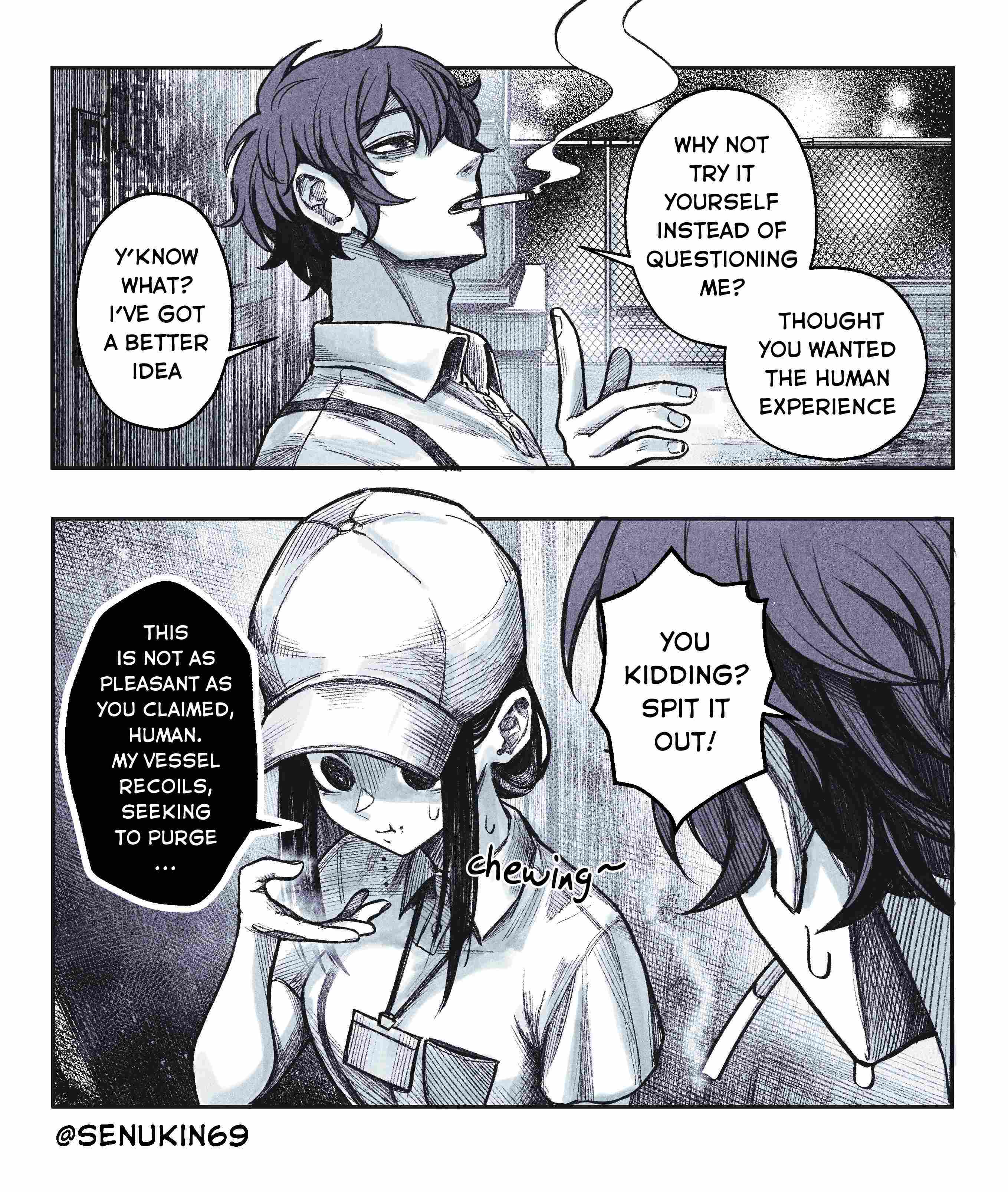 Read My Co-worker is an Eldritch X! chapter 2 image 2 on Lezhin