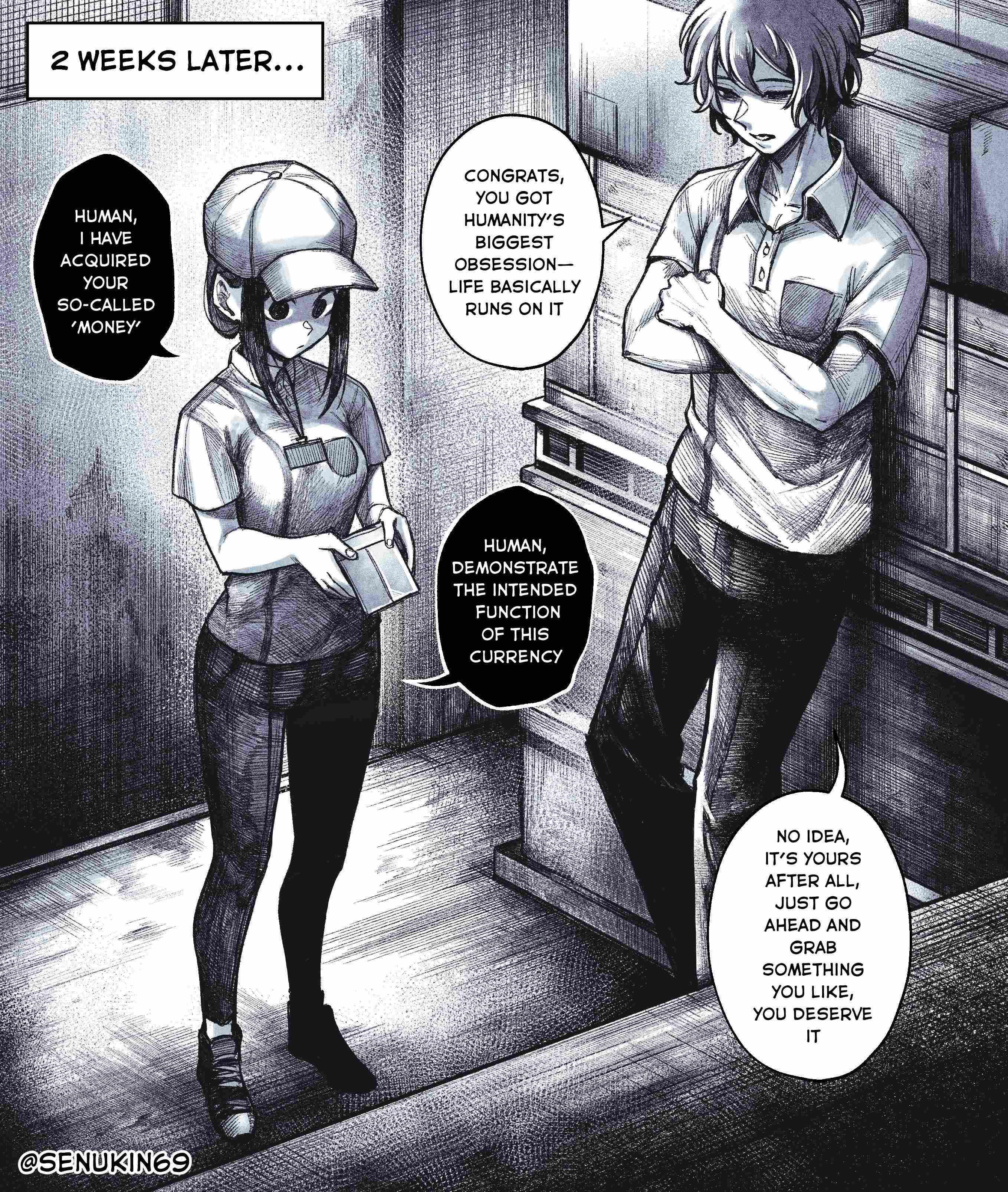 Read My Co-worker is an Eldritch X! chapter 2 image 5 on Lezhin