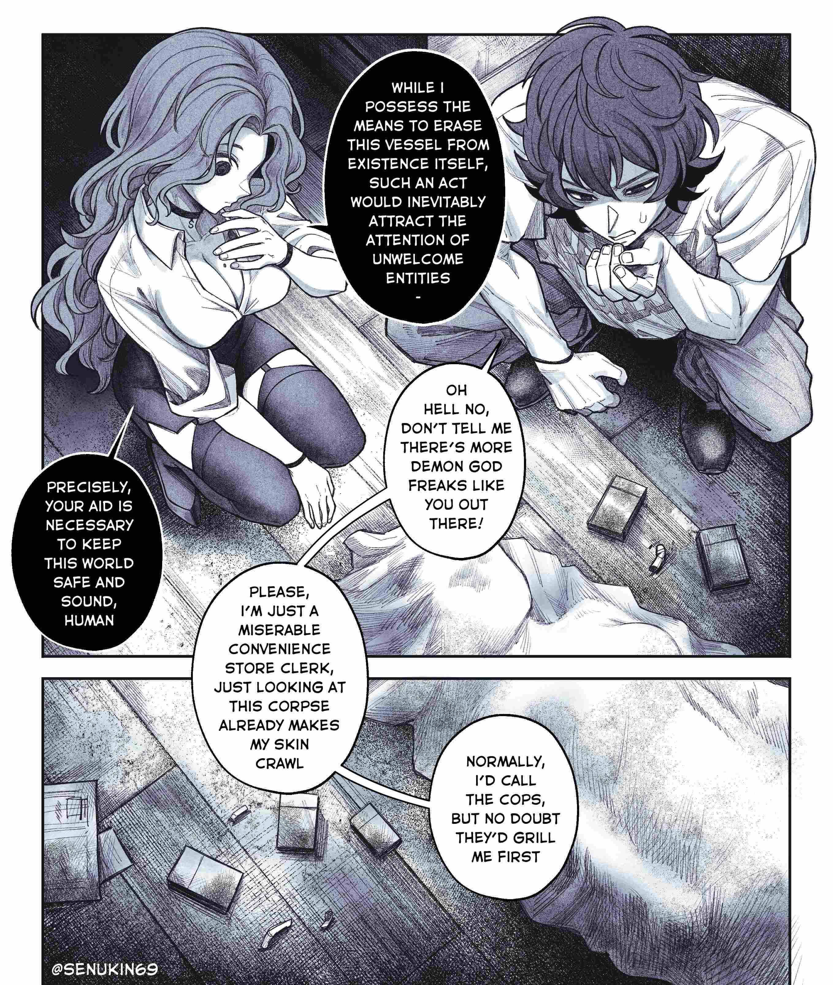 Read My Co-worker is an Eldritch X! chapter 3 image 5 on Lezhin