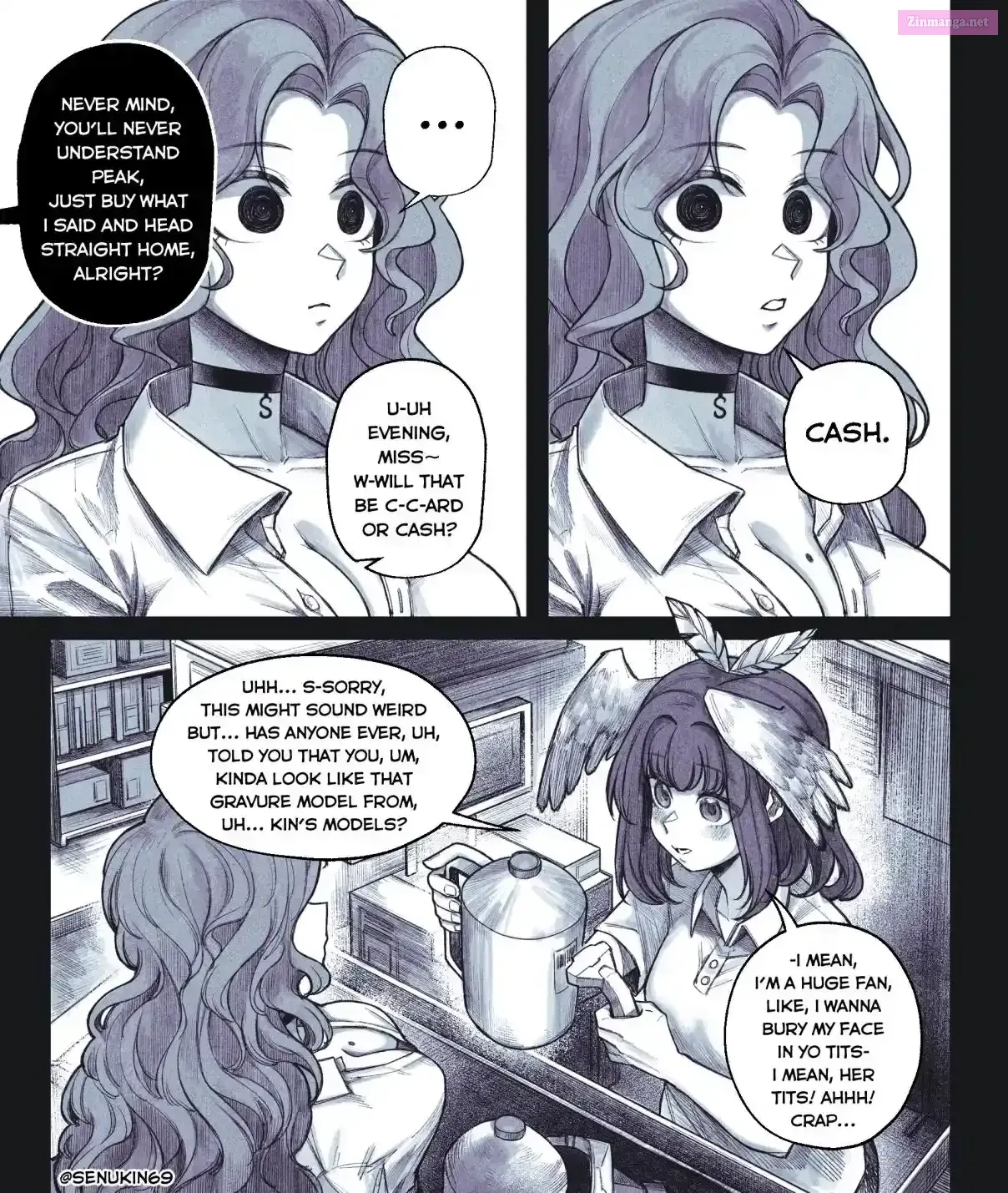 Read My Co-worker is an Eldritch X! chapter 4 image 1 on Lezhin