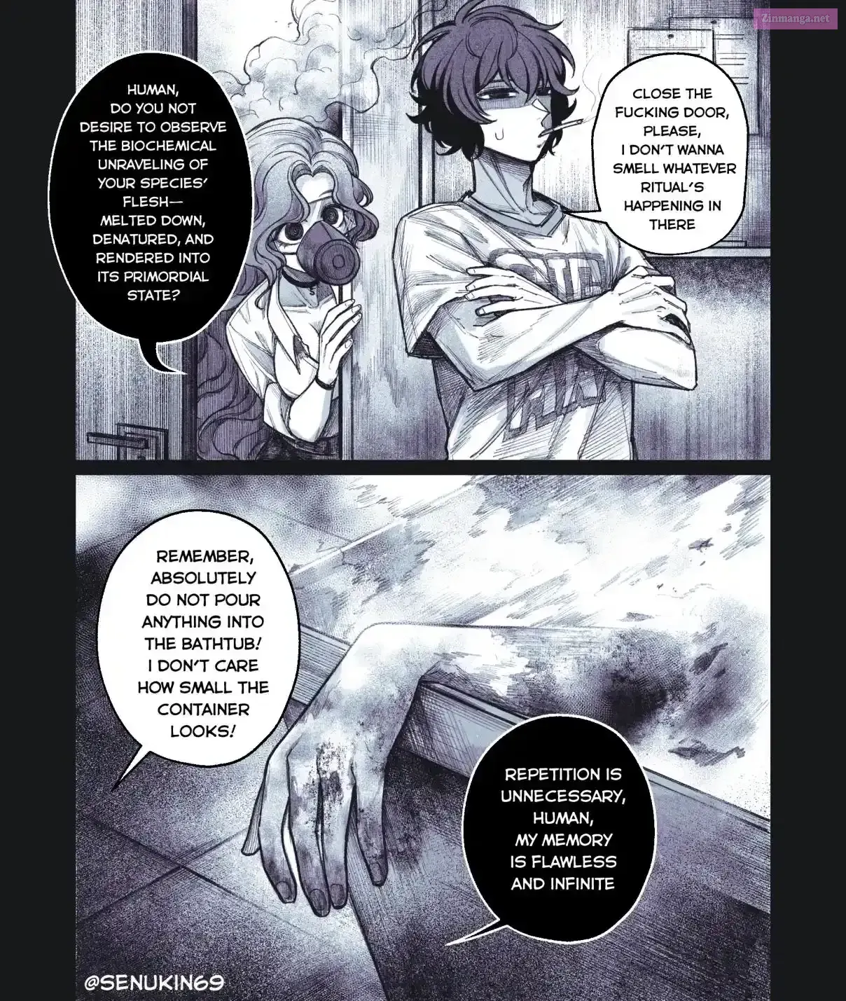 Read My Co-worker is an Eldritch X! chapter 4 image 4 on Lezhin