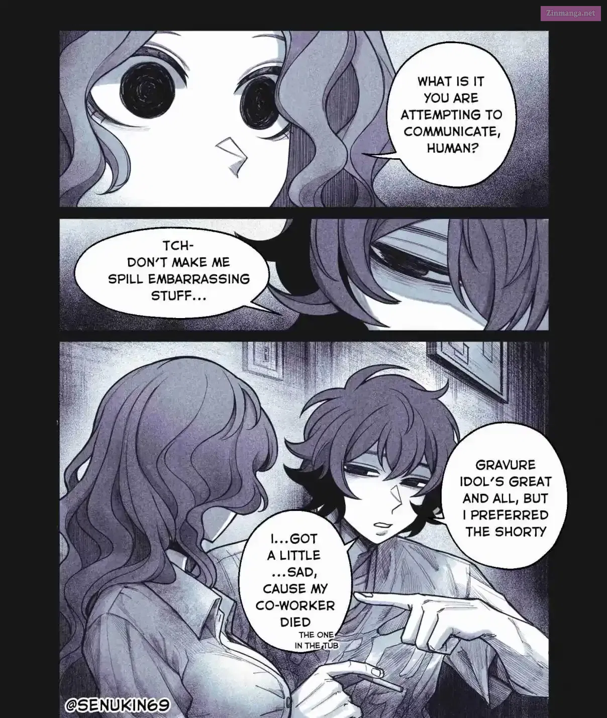 Read My Co-worker is an Eldritch X! chapter 5 image 4 on Lezhin