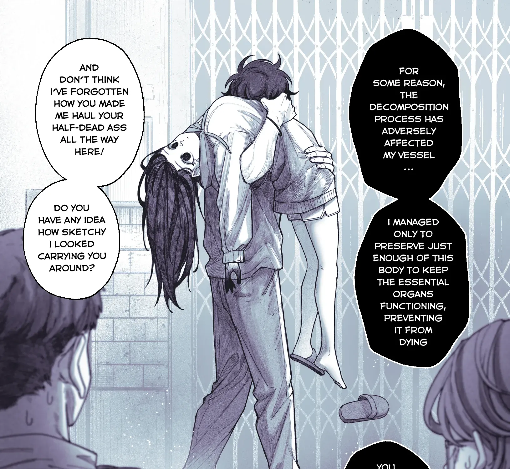Read My Co-worker is an Eldritch X! chapter 7.1 image 2 on Lezhin