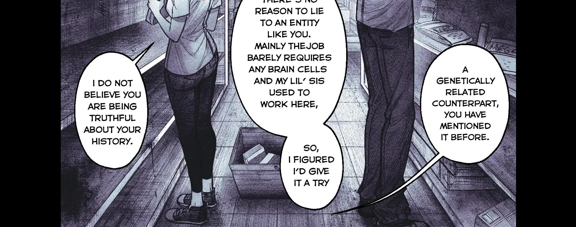 Read My Co-worker is an Eldritch X! chapter 8.2 image 1 on Lezhin