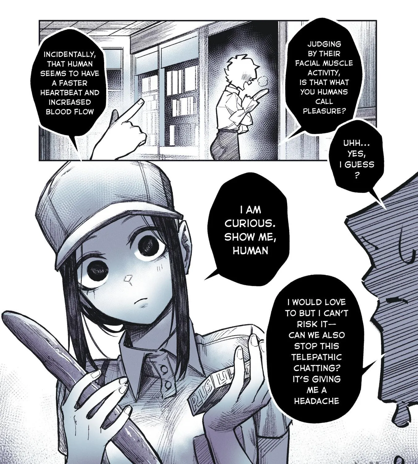 Read My Co-worker is an Eldritch! chapter 1 image 8 on Lezhin
