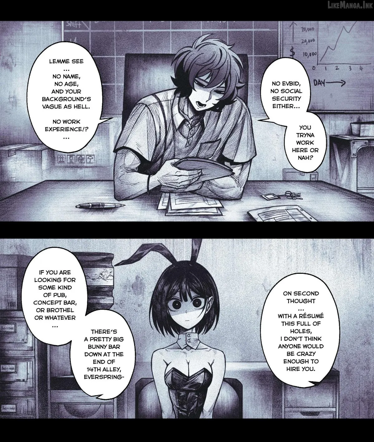 Read My Co-worker is an Eldritch! chapter 11 image 0 on Lezhin