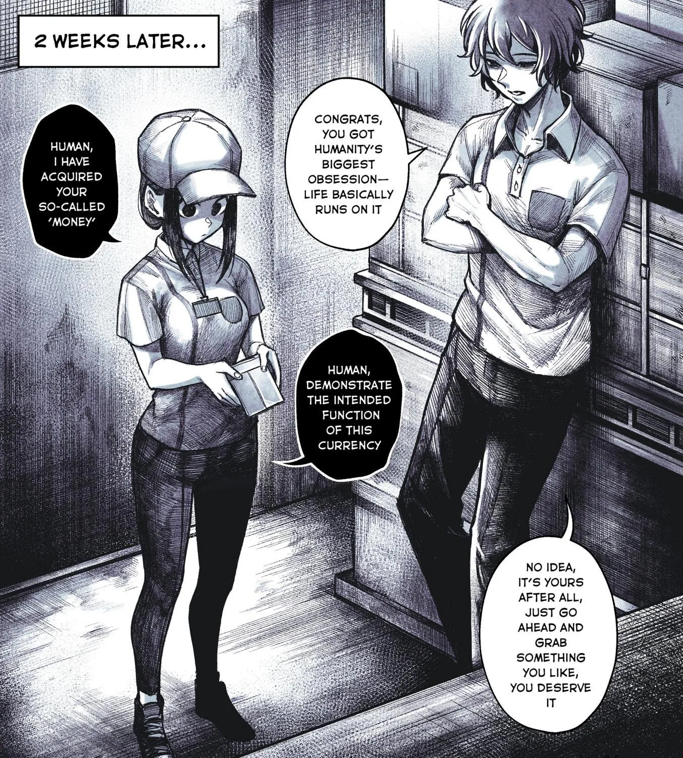 Read My Co-worker is an Eldritch! chapter 2 image 8 on Lezhin