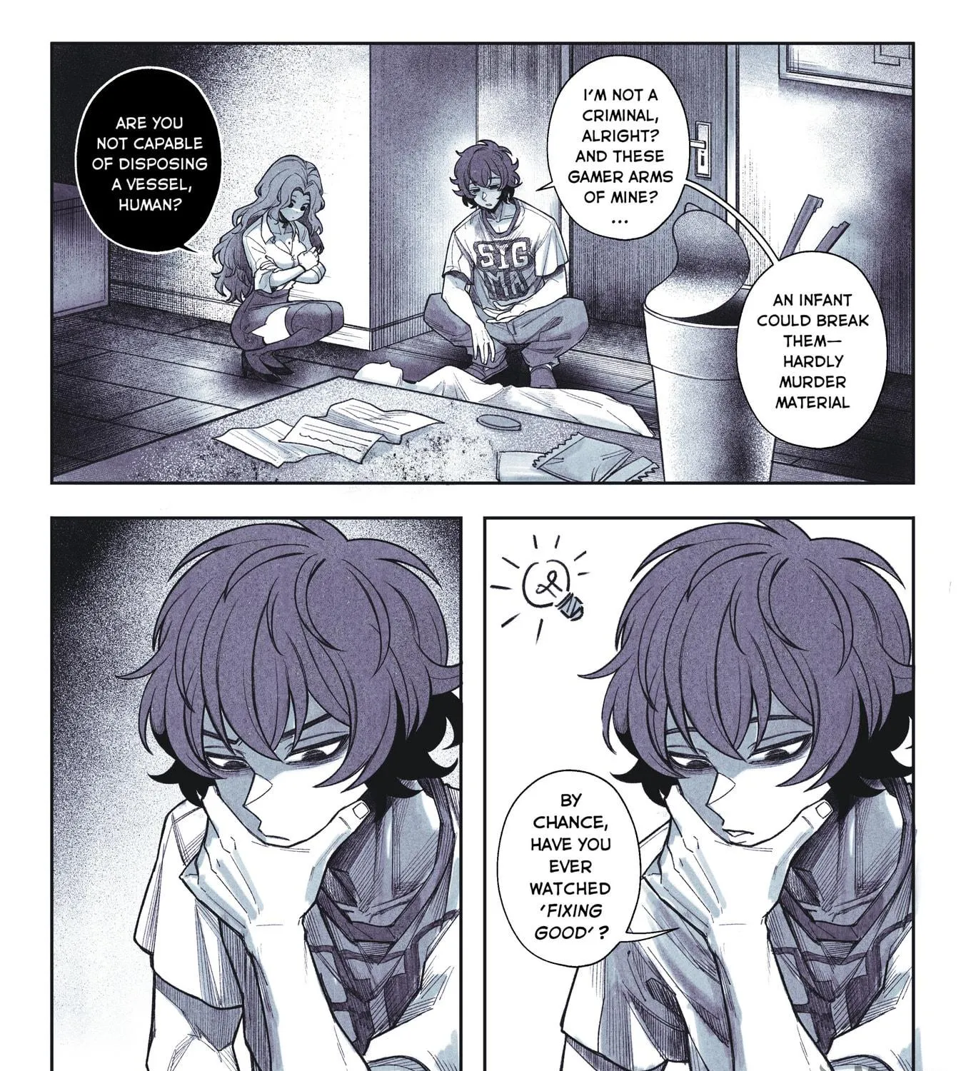 Read My Co-worker is an Eldritch! chapter 3 image 10 on Lezhin