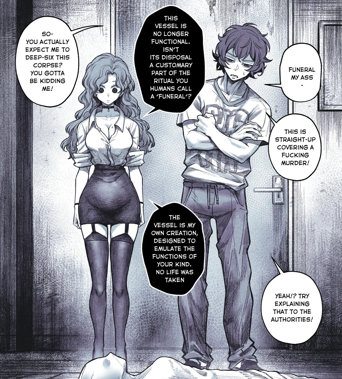 Read My Co-worker is an Eldritch! chapter 3 image 2 on Lezhin