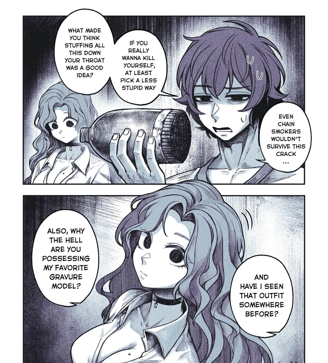 Read My Co-worker is an Eldritch! chapter 3 image 4 on Lezhin