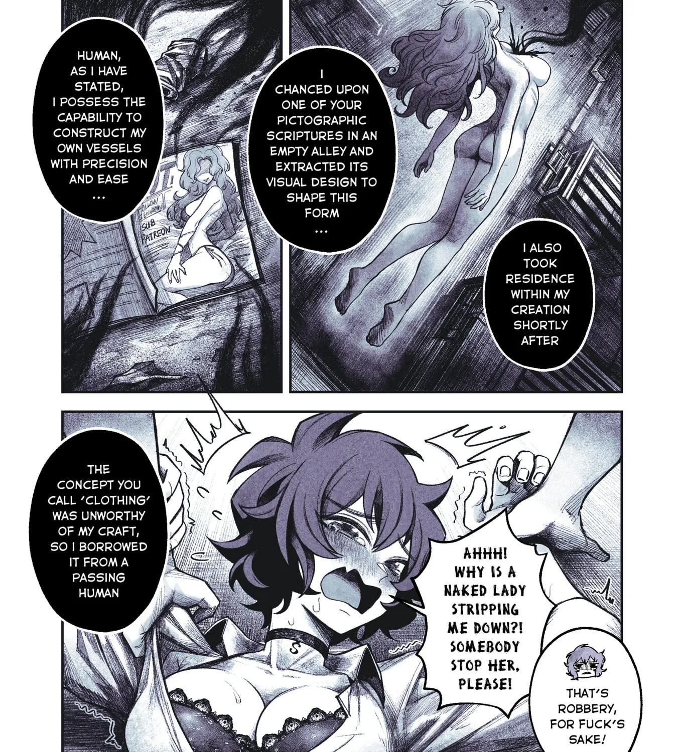 Read My Co-worker is an Eldritch! chapter 3 image 6 on Lezhin