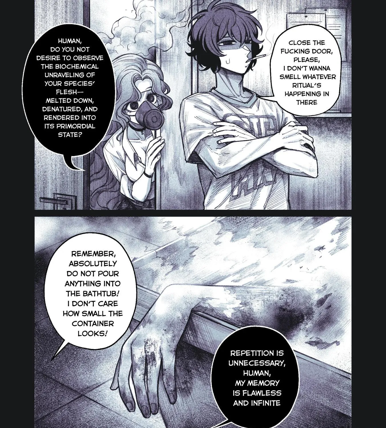 Read My Co-worker is an Eldritch! chapter 4 image 8 on Lezhin