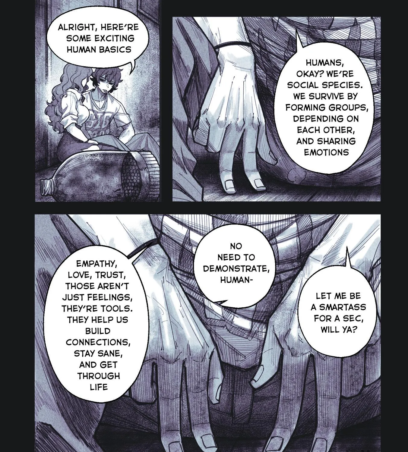 Read My Co-worker is an Eldritch! chapter 5 image 4 on Lezhin