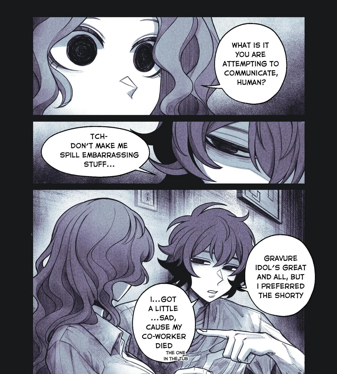 Read My Co-worker is an Eldritch! chapter 5 image 8 on Lezhin