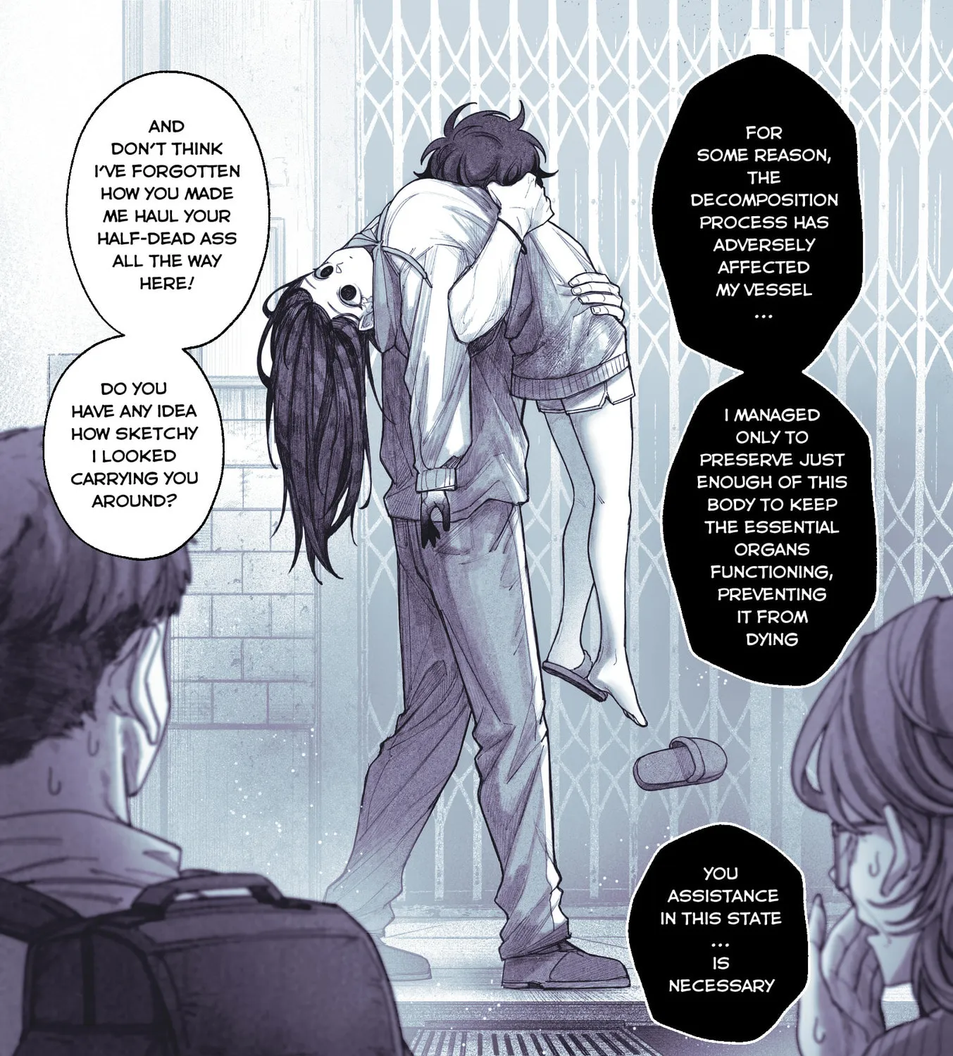 Read My Co-worker is an Eldritch! chapter 7.1 image 2 on Lezhin