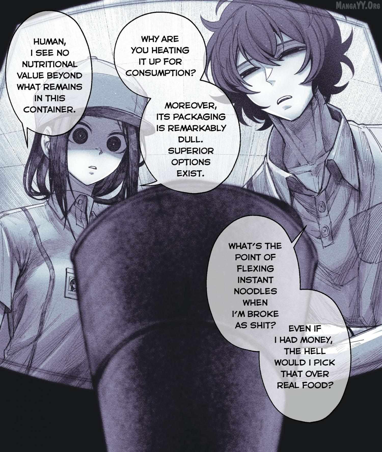 Read My Co-worker is an Eldritch! chapter 8.1 image 1 on Lezhin