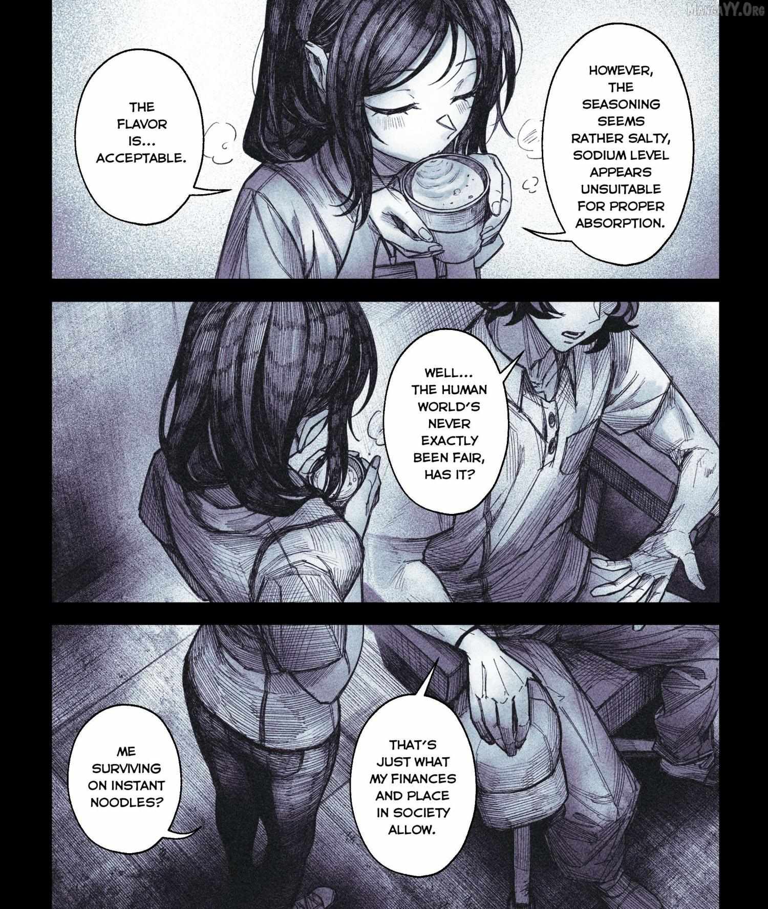Read My Co-worker is an Eldritch! chapter 8.1 image 4 on Lezhin