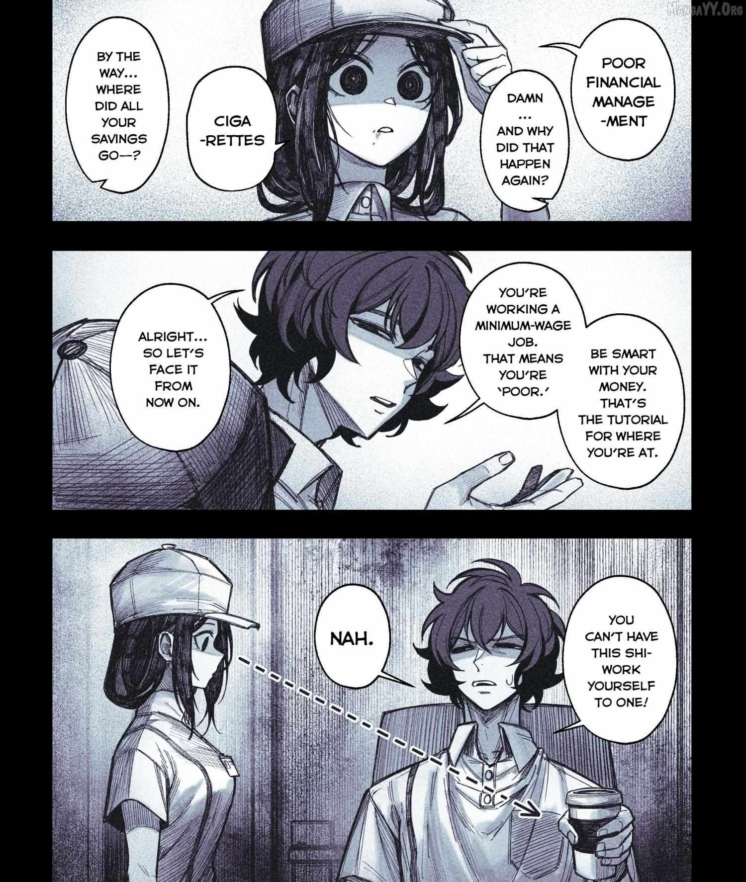 Read My Co-worker is an Eldritch! chapter 8.1 image 5 on Lezhin