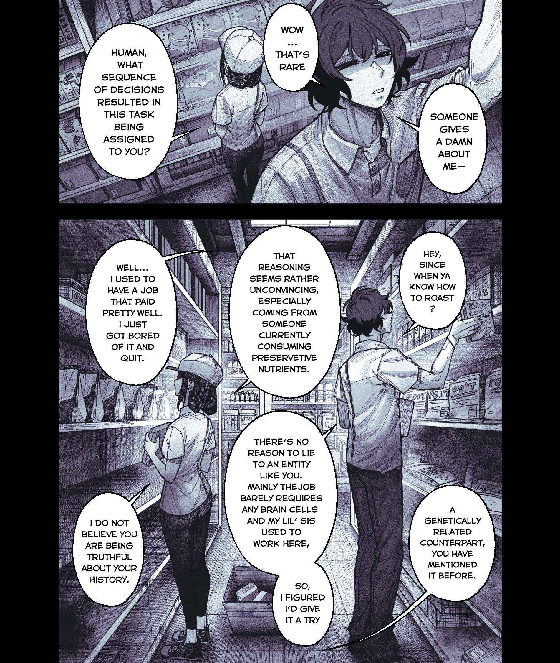 Read My Co-worker is an Eldritch! chapter 8.2 image 1 on Lezhin