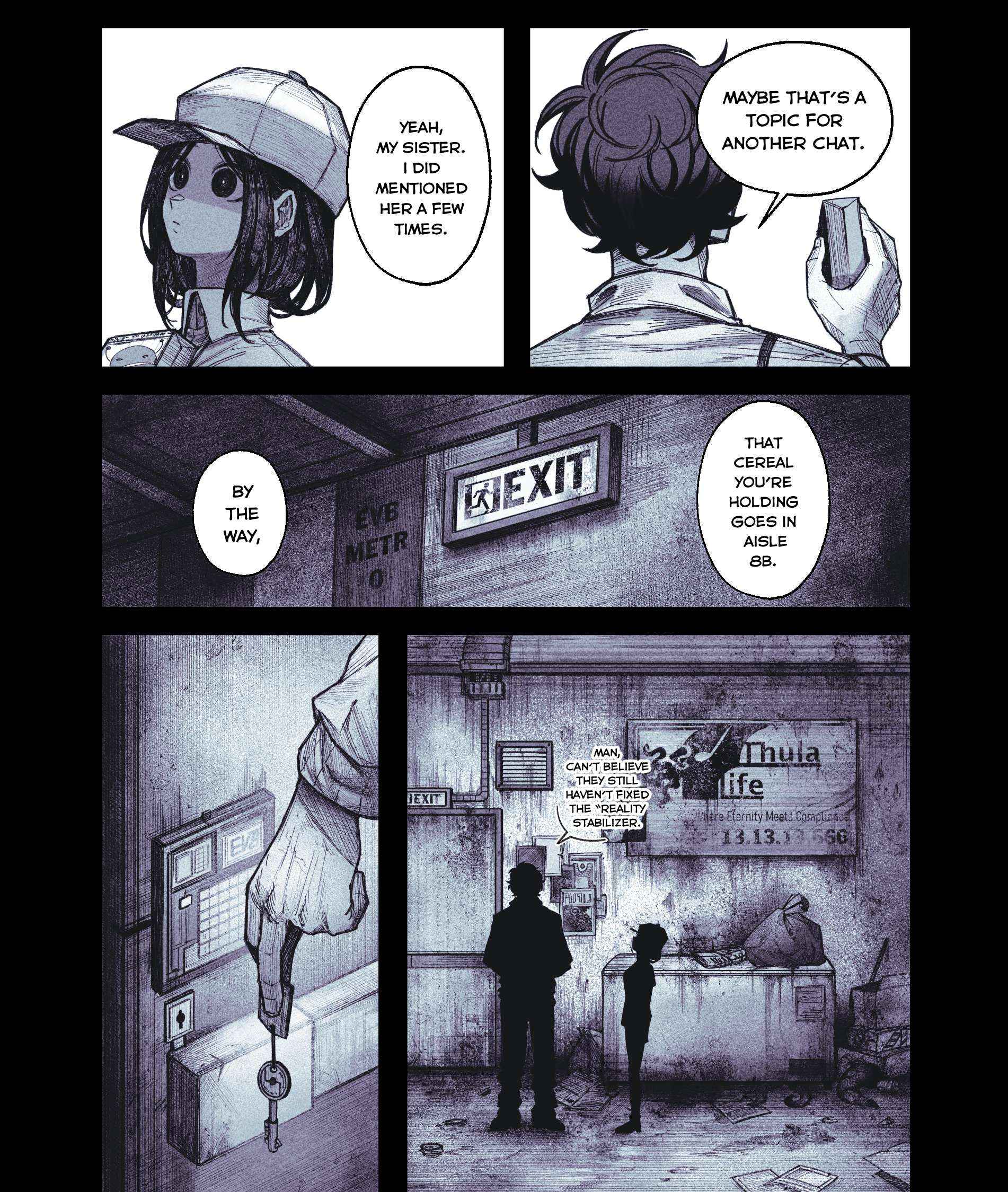 Read My Co-worker is an Eldritch! chapter 8.2 image 2 on Lezhin